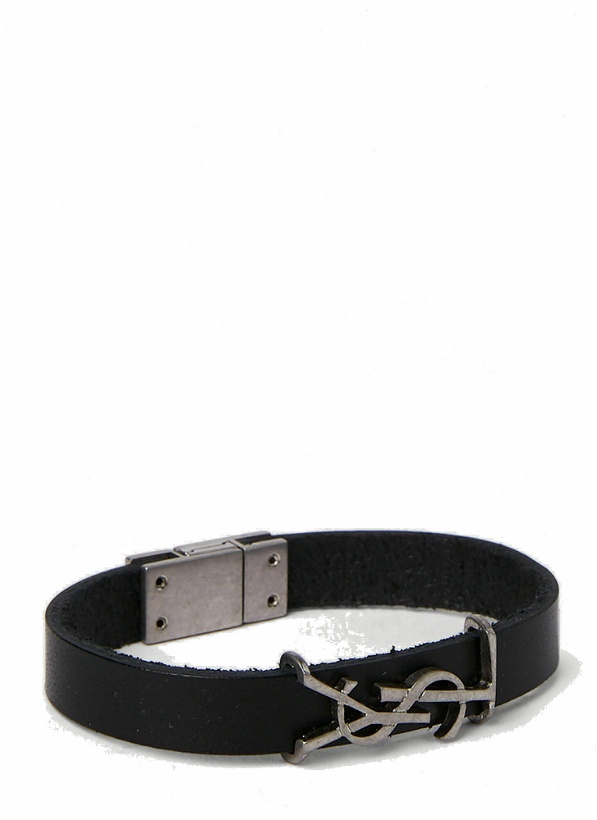 Photo: Monogram Bracelet in Black