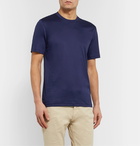 Zimmerli - Slim-Fit Sea Island Cotton-Jersey T-Shirt - Blue