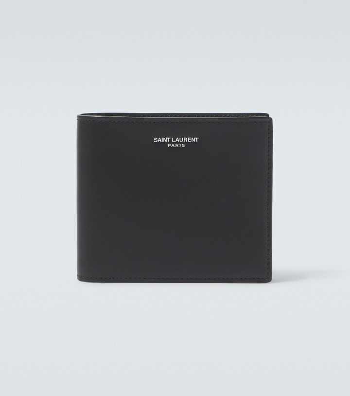 Photo: Saint Laurent Leather bifold wallet