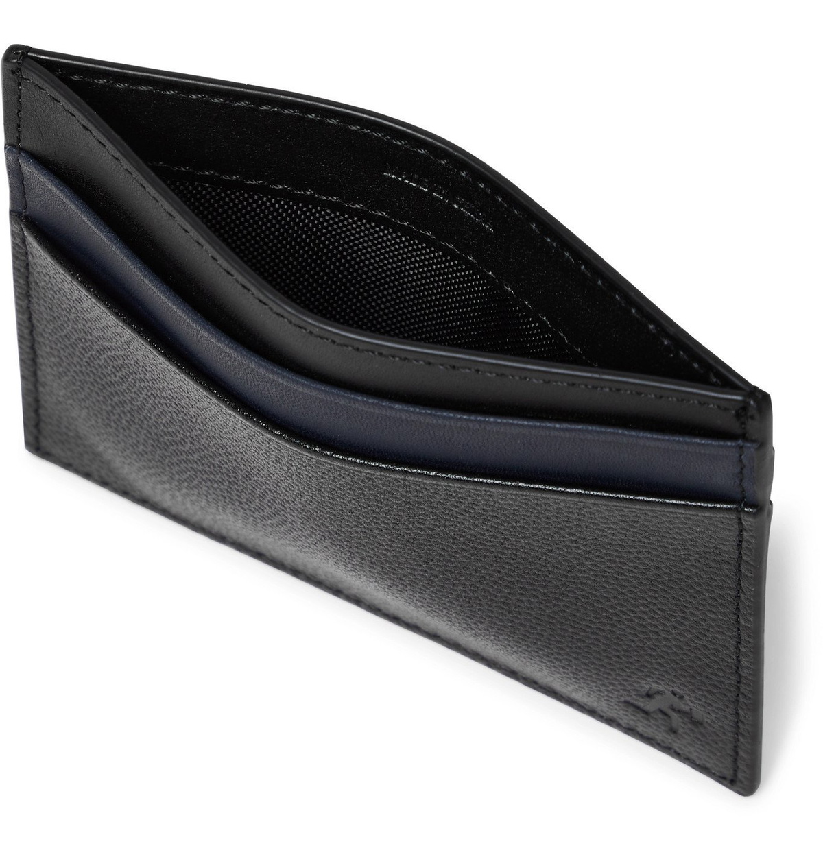 Want Les Essentiels Men's Pebble-Grain Leather Cardholder