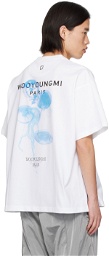 Wooyoungmi White Luminous Jellyfish T-Shirt