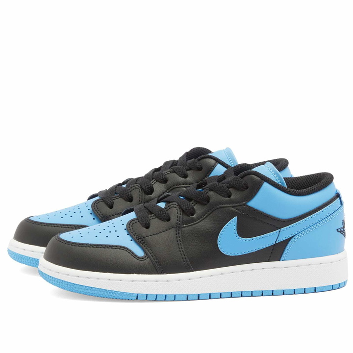 Photo: Air Jordan 1 Low BG Sneakers in Black/University Blue