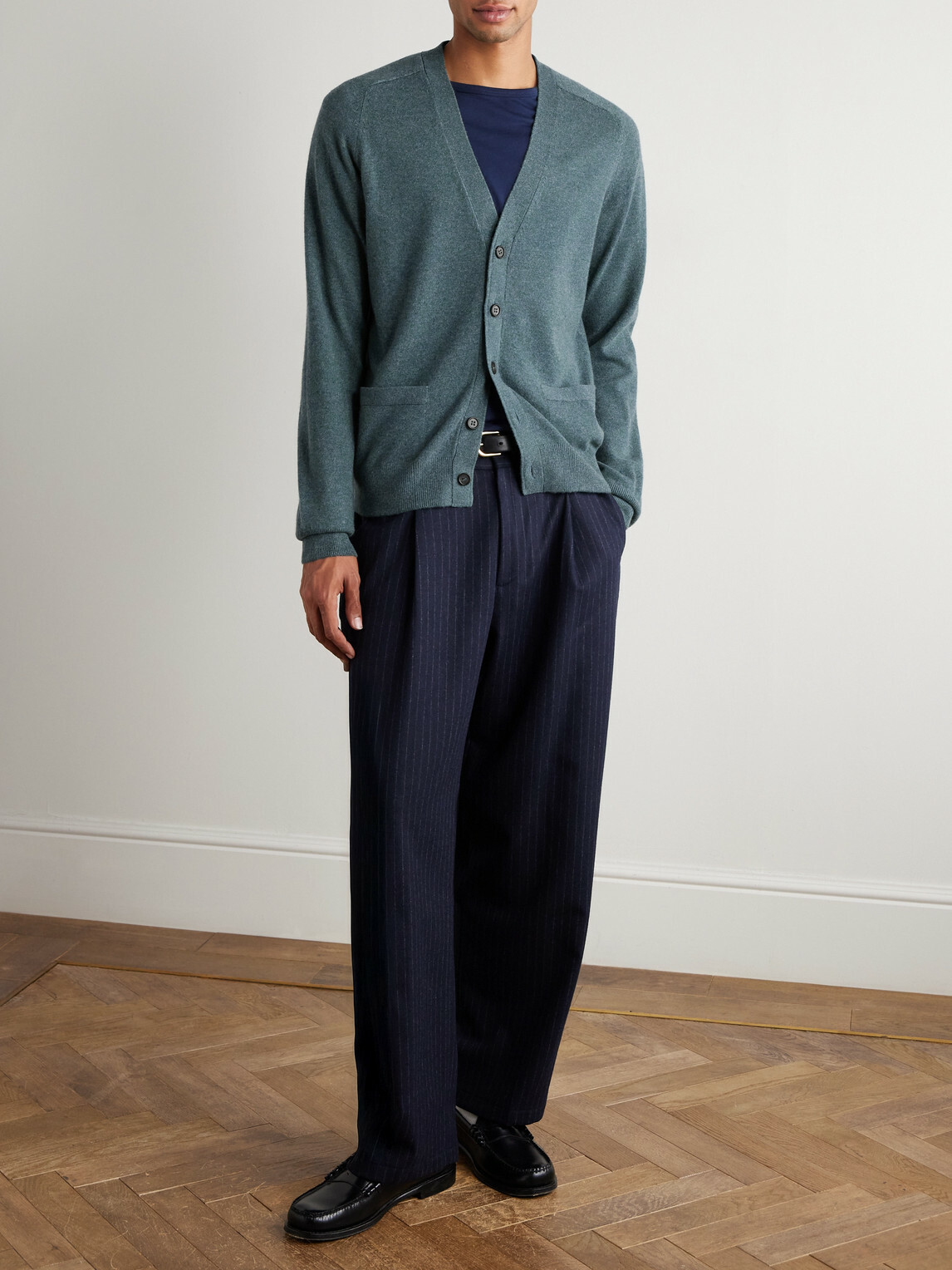 Sid Mashburn - Cashmere Cardigan - Blue