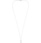 Le Gramme - 15/10ths Brushed Sterling Silver Necklace - Silver