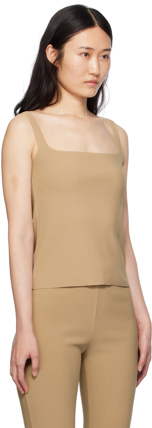Birrot Taupe Lay2 Tank Top