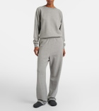 The Row Kohana cotton and cashmere sweatpants