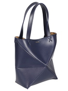 LOEWE - Puzzle Fold Mini Leather Tote Bag