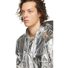 Balmain Silver Metallic Jacket