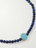 Luis Morais - Gold, Enamel and Lapis Lazuli Bracelet