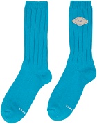 ADER error Blue Fluic Socks