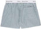 Sporty & Rich White & Green Cassie Boxers