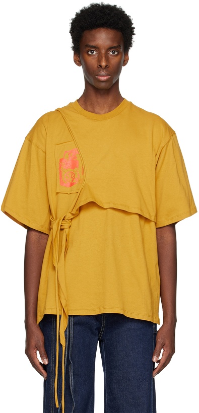 Photo: Ottolinger Yellow Wrap T-Shirt
