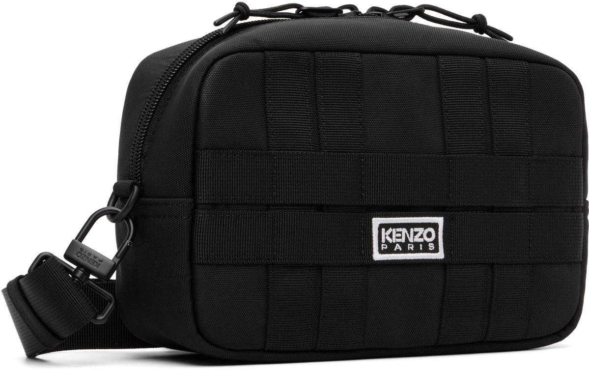 Kenzo Black Kenzo Paris Crossbody Bag