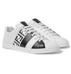 Fendi - Logo-Print Leather Sneakers - Men - White