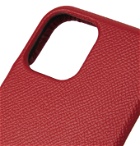 TOM FORD - Full-Grain Leather iPhone 11 Case - Burgundy