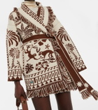 Alanui - Explosion Of Nature wool-blend cardigan