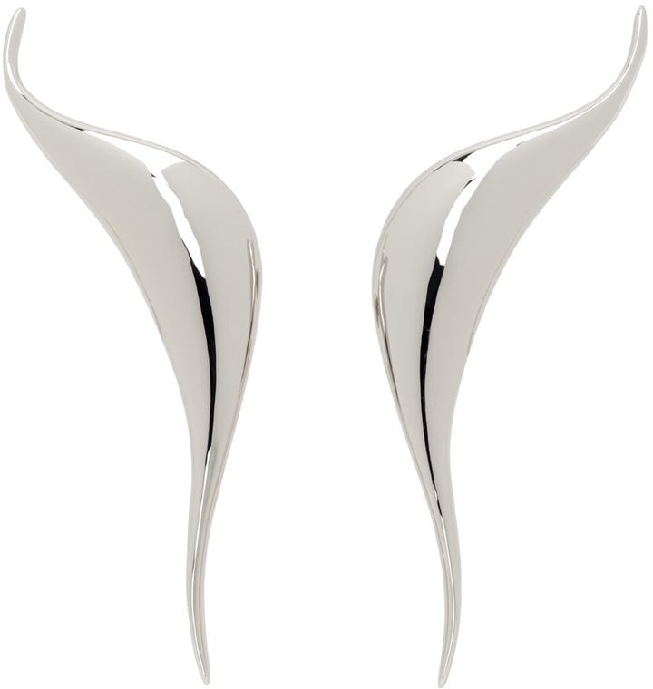 Photo: Mugler Silver Distorted Earrings