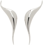 Mugler Silver Distorted Earrings