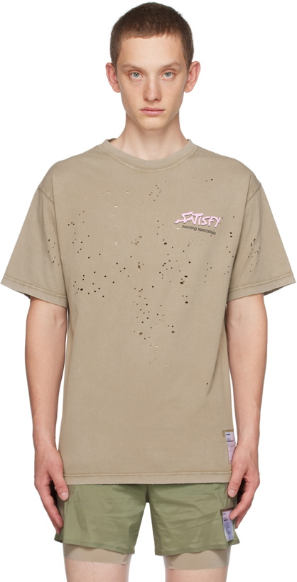 Photo: Satisfy Taupe MothTech T-Shirt