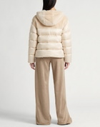 Peserico Womens Puffer in Beige