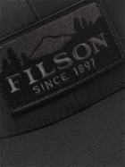 Filson - Logger Logo-Appliquéd Cotton-Twill and Mesh Trucker Cap
