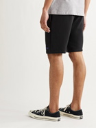 CALVIN KLEIN UNDERWEAR - Slim-Fit Loopback Stretch-Cotton Jersey Drawstring Shorts - Black - S