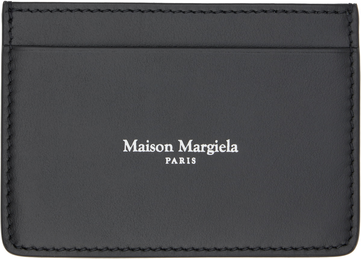 Maison Margiela Black Slim Card Holder