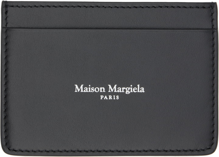 Photo: Maison Margiela Black Slim Card Holder