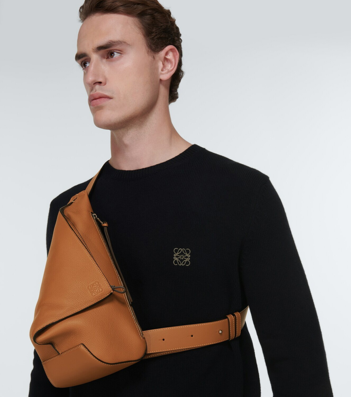 Loewe Leather Anton Sling Cross-body Bag