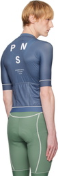 Pas Normal Studios Blue Mechanism Jersey T-shirt