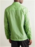 SAIF UD DEEN - Garment-Dyed Shell Overshirt - Green