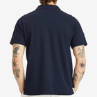 Universal Works Men's Pique Vacation Polo in Bright Navy