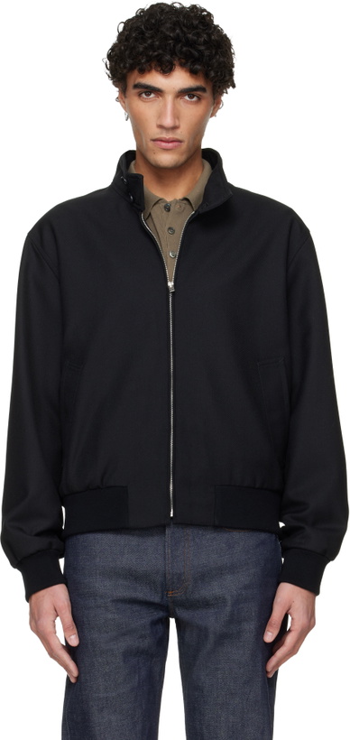 Photo: A.P.C. Black Zipped Jacket