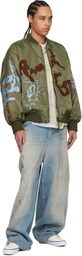 Perks and Mini Khaki Martine Syms Edition 'Present Goo' Reversible Jacket