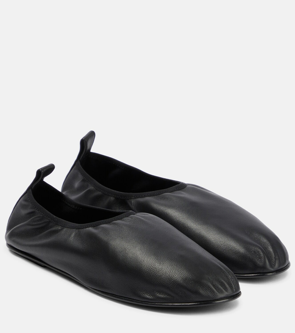 The Row - Eva leather ballet flats
