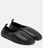 The Row - Eva leather ballet flats