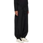 Y-3 Black Sport Uniform Cuffed Trousers