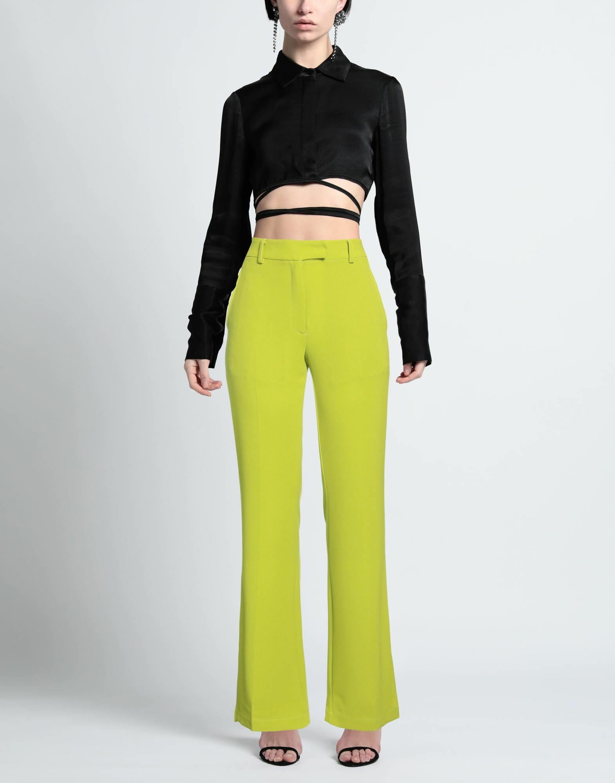 Jucca Womens Pants Lime in Green