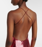 Alex Perry Sequined gown