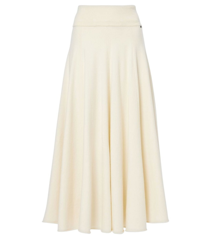 Photo: Extreme Cashmere Twirl cashmere-blend midi skirt