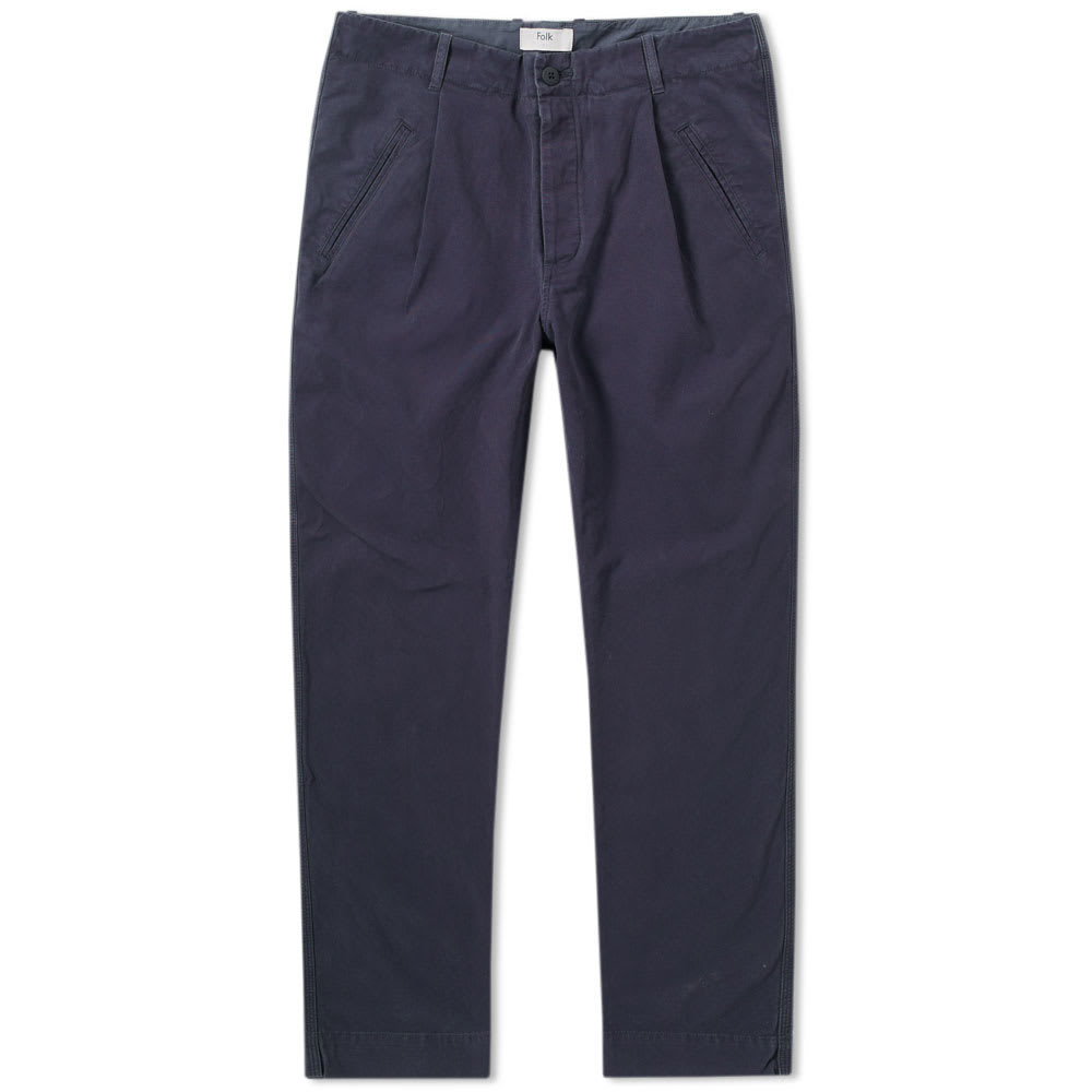 Folk Assembly Pant Blue Folk