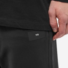 Y-3 Men's Core Logo Cuff Sweat Pant in Black