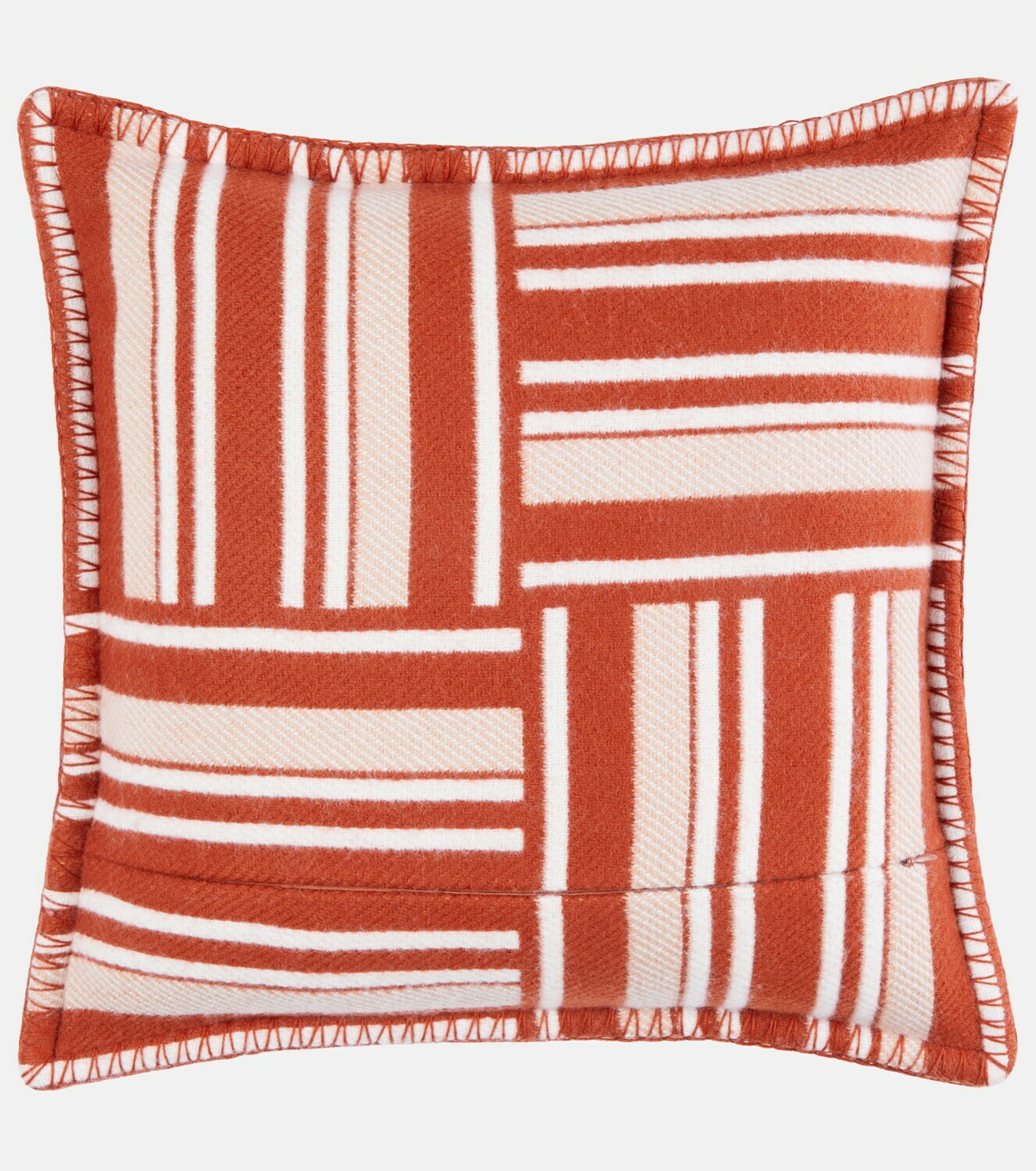 Loro Piana Jacquard wool and cashmere cushion
