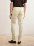 De Petrillo - Tapered Cotton-Twill Suit Trousers - Neutrals
