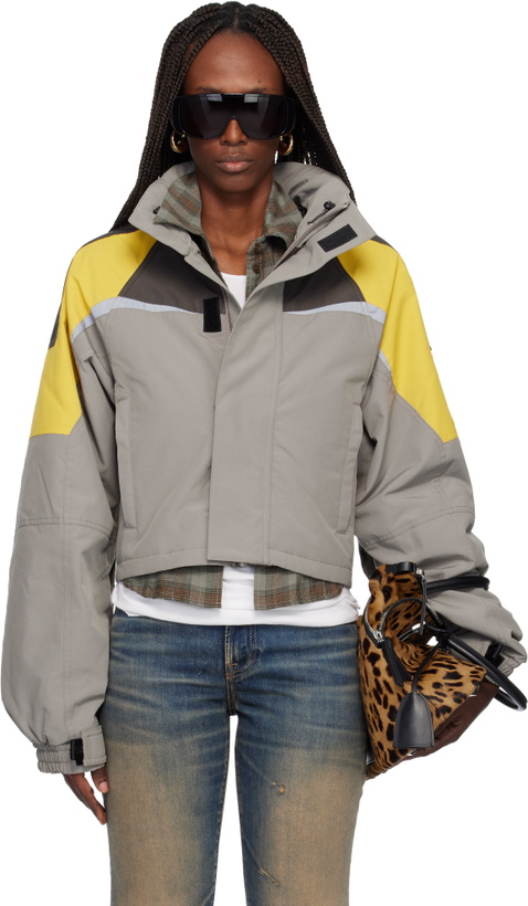 Photo: Martine Rose Gray Shrunken Sports Jacket