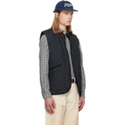 Polo Ralph Lauren Black 'The Hurston' Quilted Utility Vest