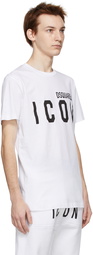 Dsquared2 White 'Icon' T-Shirt