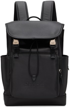 Coach 1941 Black League Flap Backpack