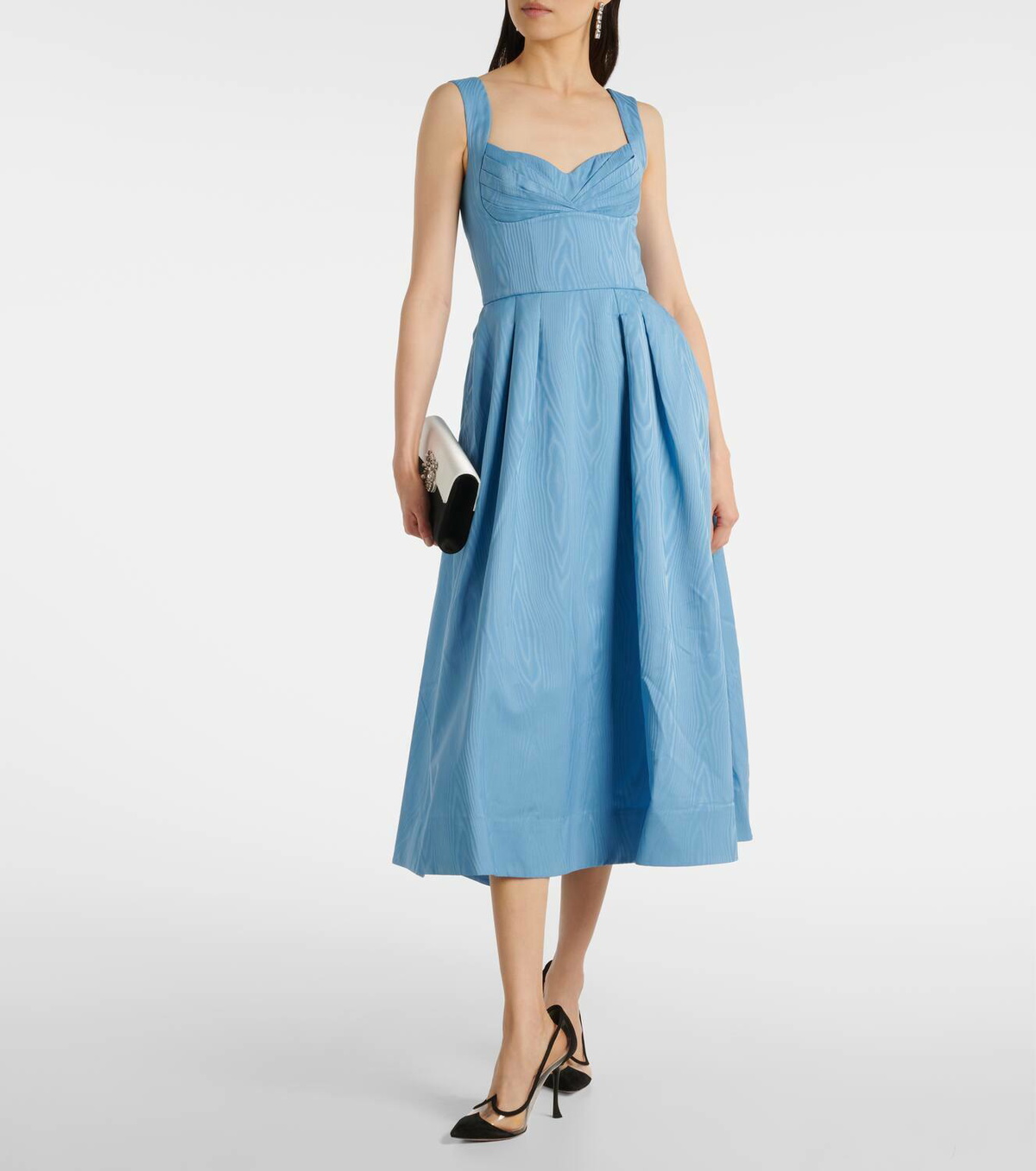国内発| REBECCA VALLANCE Cielo タフタ ミディドレス Rebecca Vallance Cielo midi dress Rebecca Vallance
