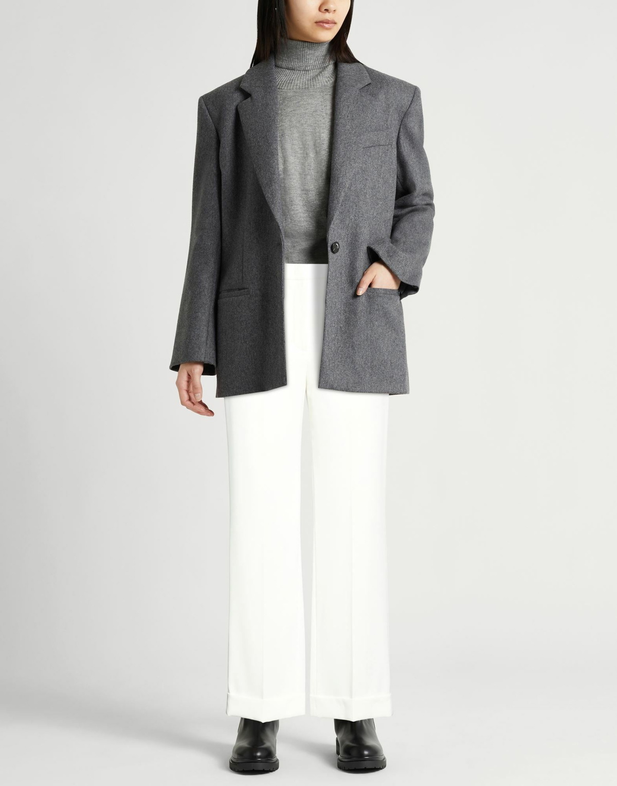 Peserico Womens Pants in White